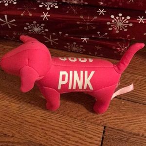 Victoria’s Secret pink dog